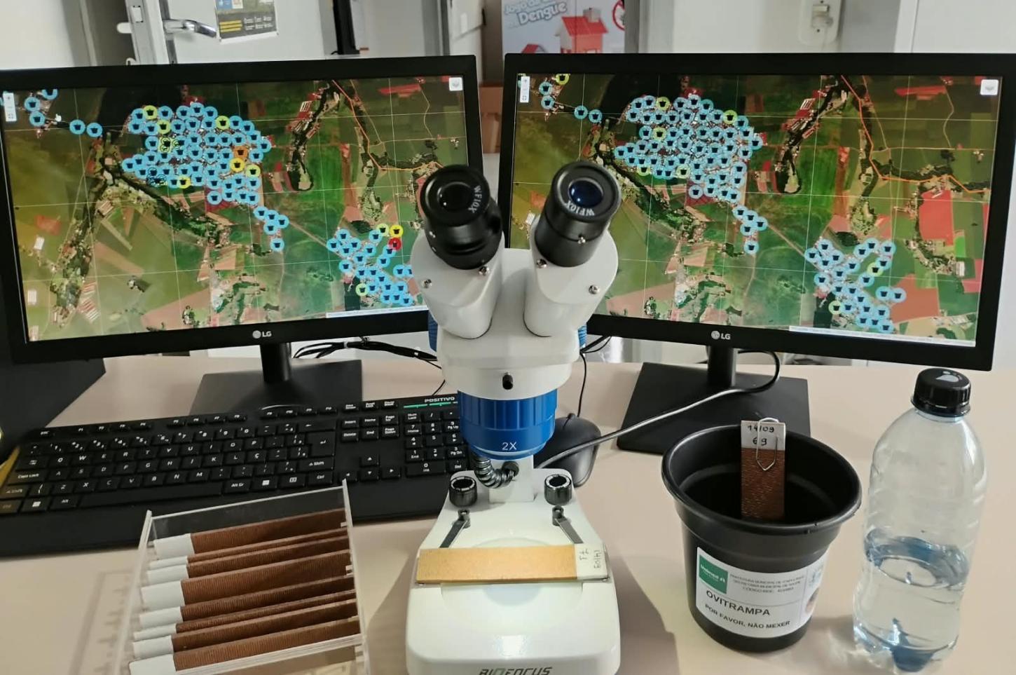 ITAIPULÂNDIA REGISTRA PRESENÇA DO AEDES AEGYPTI EM MONITORAMENTO DE OVITRAMPAS