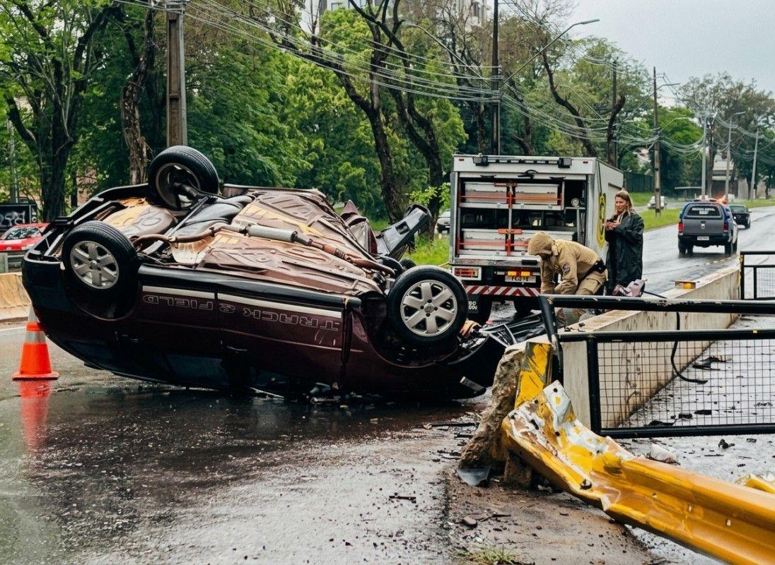 HOMEM DE 38 ANOS MORRE EM ACIDENTE NA AVENIDA TANCREDO NEVES, EM FOZ DO IGUAÇU