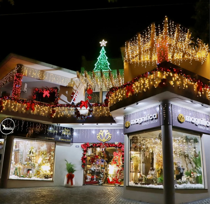 INSCRIÇÕES PARA A VITRINE NATALINA 2026 DE ITAIPULÂNDIA COMEÇAM EM 13 DE OUTUBRO