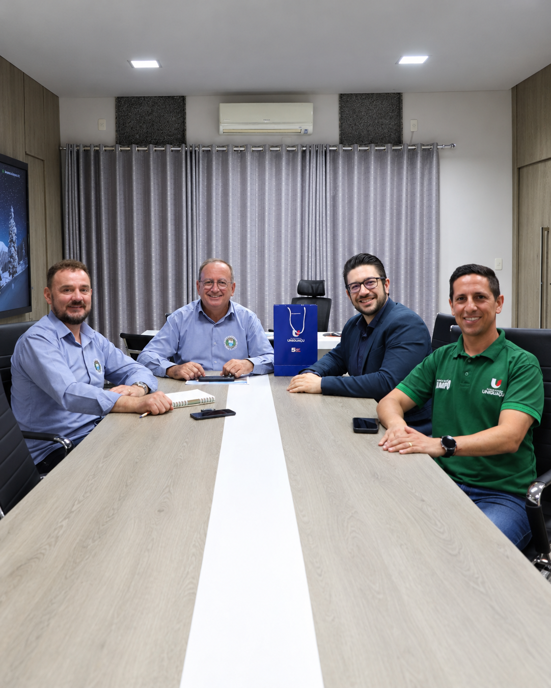 ITAIPULÂNDIA BUSCA PARCERIA COM A FACULDADE UNIGUAÇU PARA IMPULSIONAR INOVAÇÃO E QUALIFICAÇÃO