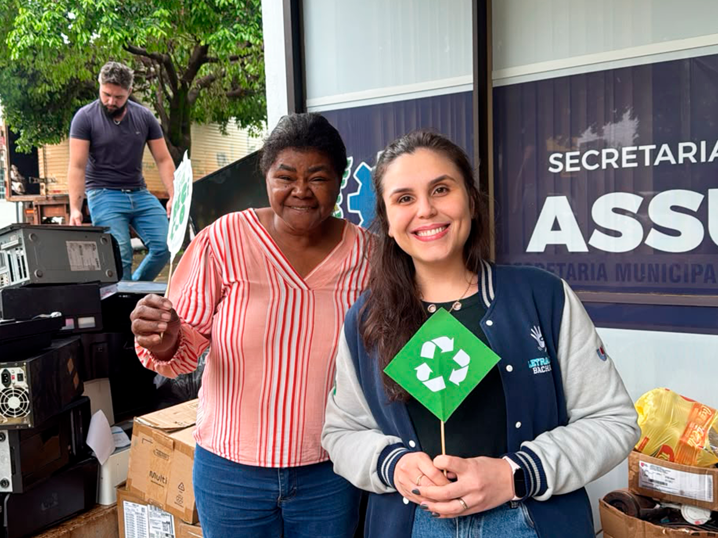 MESMO COM CHUVAS, RECICLA SMI REGISTRA NOVO RECORDE DE RECOLHIMENTO DE ELETROELETRÔNICOS EM OUTUBRO