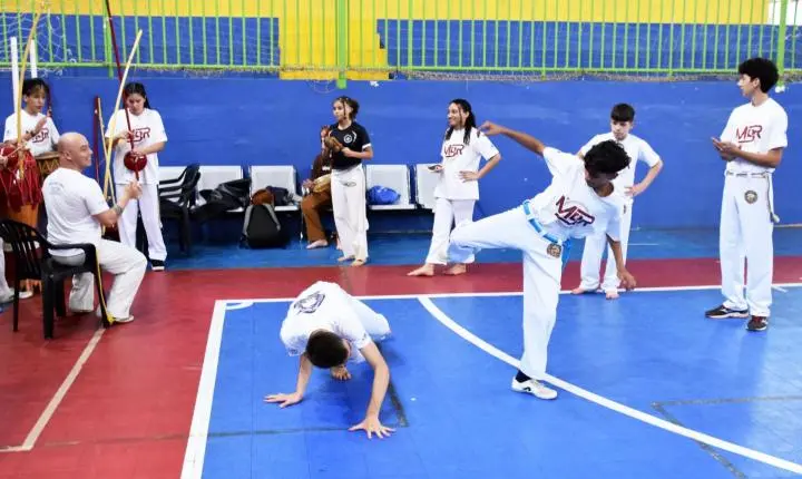 1º MBR DE CAPOEIRA REÚNE PARTICIPANTES DE DIFERENTES CIDADES EM SÃO MIGUEL DO IGUAÇU
