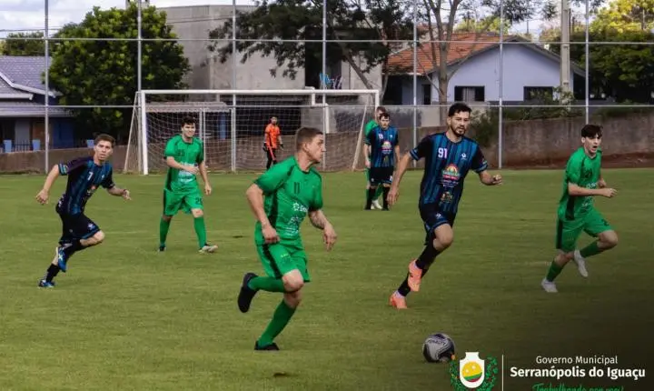 24º CAMPEONATO MUNICIPAL DE FUTEBOL COMEÇA COM GOLEADA E JOGOS MOVIMENTADOS EM SERRANÓPOLIS DO IGUAÇU