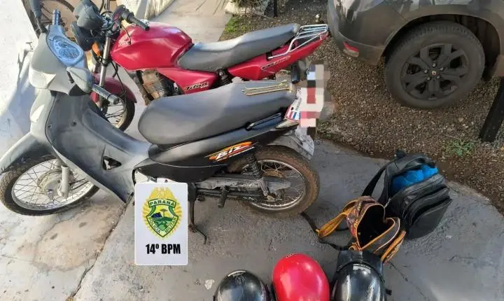 MOTO E SEMIJOIAS FURTADAS EM ITAIPULÂNDIA SÃO RECUPERADAS PELA PM EM SÃO MIGUEL DO IGUAÇU