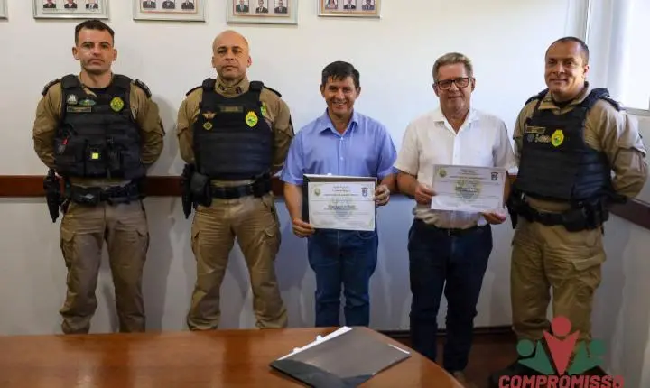 AÇÕES RELACIONADAS A SEGURANÇA PÚBLICA DE MISSAL SÃO DISCUTIDAS EM REUNIÃO COM COMANDO REGIONAL DA PM