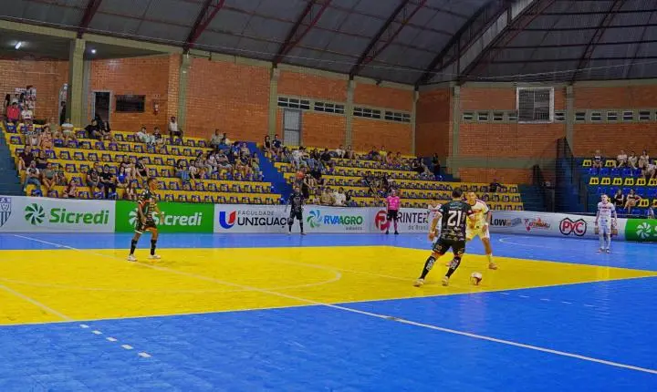 AFI UNIGUAÇU ITAIPULÂNDIA ENFRENTA CASCAVEL FUTSAL NAS OITAVAS DA SÉRIE OURO