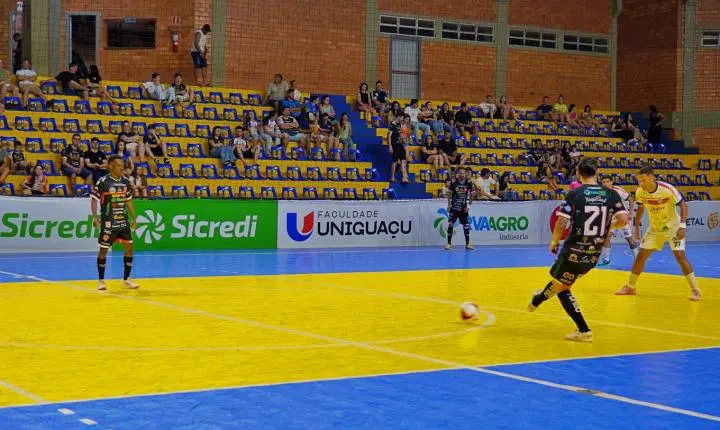 AFI UNIGUAÇU ITAIPULÂNDIA ENFRENTA CASCAVEL FUTSAL NAS OITAVAS DA SÉRIE OURO