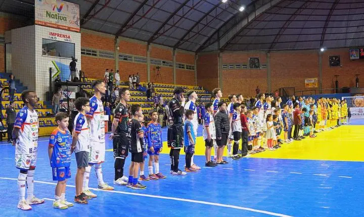 AFI UNIGUAÇU ITAIPULÂNDIA FUTSAL É SUPERADO PELO SÃO MIGUEL PELA SÉRIE OURO