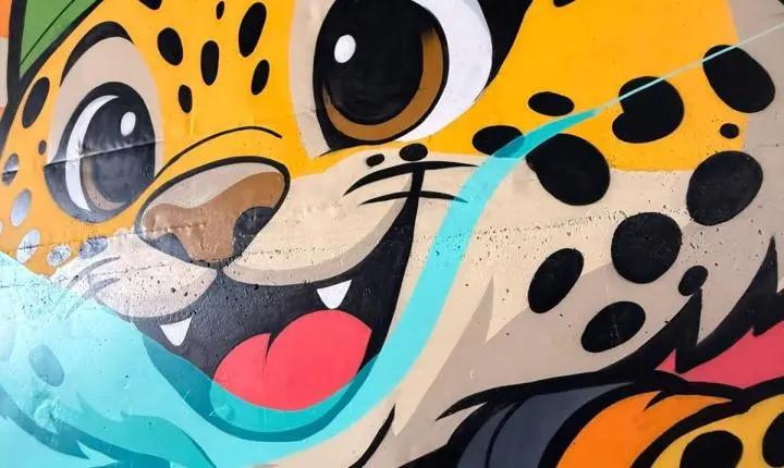 ARTE URBANA DESTACA ONÇA-PINTADA E REFORÇA IDENTIDADE AMBIENTAL DE MATELÂNDIA
