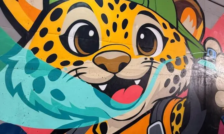 ARTE URBANA DESTACA ONÇA-PINTADA E REFORÇA IDENTIDADE AMBIENTAL DE MATELÂNDIA