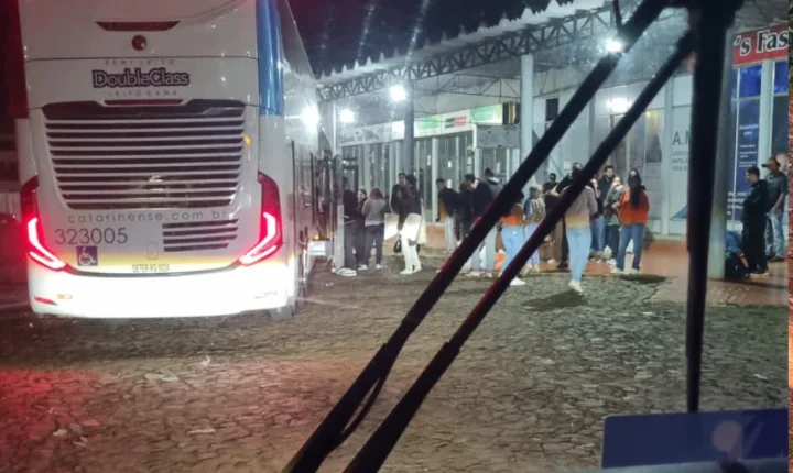 ASSALTO A ÔNIBUS NA RODOVIÁRIA DE MATELÂNDIA TERMINA COM ROUBO DE CINCO MALAS