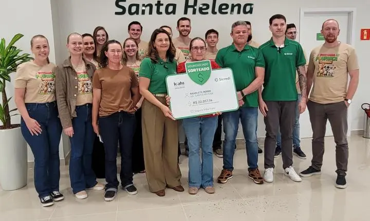 ASSOCIADA SICREDI DE SANTA HELENA É SURPREENDIDA COM R$ 22 MIL EM SORTEIO DE SEGURO DE VIDA 