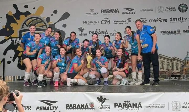 ATLETAS DE SÃO MIGUEL DO IGUAÇU CONQUISTAM OURO NO KICKBOXING E NO VOLEIBOL FEMININO SUB-19