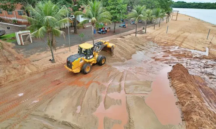 BALNEÁRIO JACUTINGA EM ITAIPULÂNDIA RECEBE MELHORIAS PARA ABERTURA DA TEMPORADA DE VERÃO