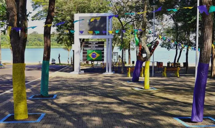 BALNEÁRIO JACUTINGA, EM ITAIPULÂNDIA, TERÁ TELÃO PARA TRANSMISSÃO DOS JOGOS DA COPA DO MUNDO