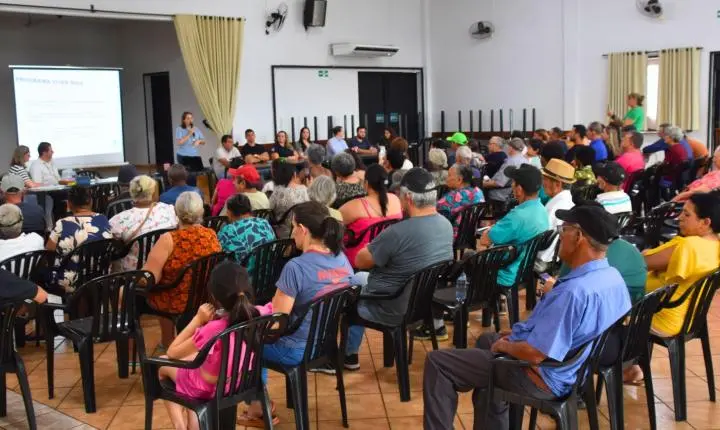 BENEFICIÁRIOS PARTICIPAM DE SORTEIO DAS UNIDADES DO CONDOMÍNIO DO IDOSO EM SÃO MIGUEL