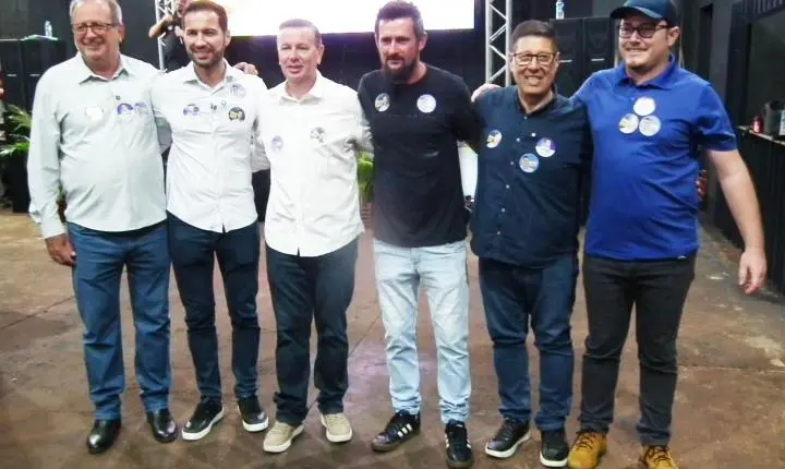 CANDIDATOS PAULO LITRO A DEPUTADO FEDERAL E ADÃO LITRO A DEPUTADO ESTADUAL REALIZAM EVENTO DE CAMPANHA EM ITAIPULÂNDIA