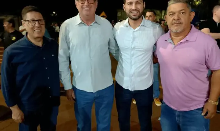 CANDIDATOS PAULO LITRO A DEPUTADO FEDERAL E ADÃO LITRO A DEPUTADO ESTADUAL REALIZAM EVENTO DE CAMPANHA EM ITAIPULÂNDIA