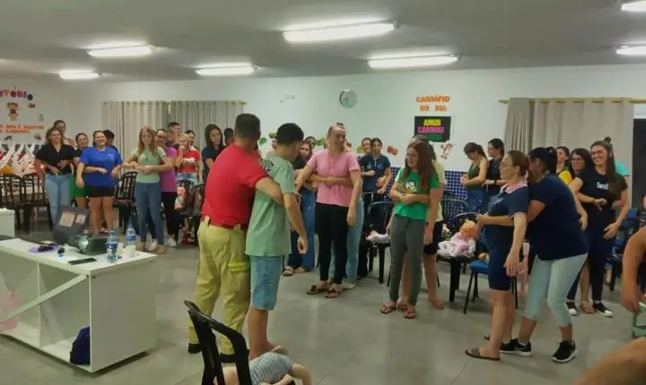 CAPACITAÇÕES EM PRIMEIROS SOCORROS GARANTEM PREPARO DE PROFISSIONAIS DA EDUCAÇÃO EM ITAIPULÂNDIA