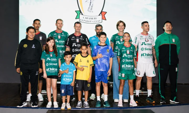 CARAMURU ESPORTE CLUBE APRESENTA NOVOS UNIFORMES PARA A TEMPORADA 2026/2027