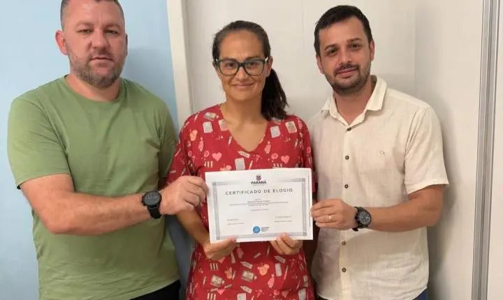 CERTIFICADOS DE ELOGIO RECONHECEM PROFISSIONAIS DA SAÚDE EM ITAIPULÂNDIA