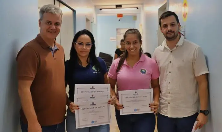 CERTIFICADOS DE ELOGIO RECONHECEM PROFISSIONAIS DA SAÚDE EM ITAIPULÂNDIA