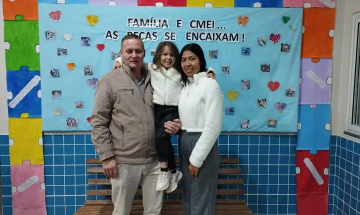 CMEI GENTE INOCENTE DO CARAMURU, EM ITAIPULÂNDIA, REALIZA 1ª NOITE DA FAMÍLIA E APROXIMA COMUNIDADE ESCOLAR