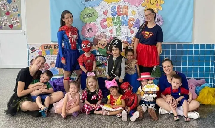 CMEIGI ENCERRA SEMANA DA CRIANÇA COM A 2ª NOITE DA FAMÍLIA EM ITAIPULÂNDIA