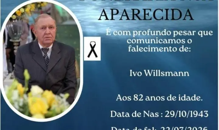 COM PESAR, ITAIPULÂNDIA SE DESPEDE DE IVO WILLSMANN