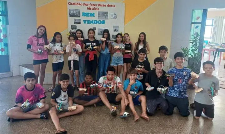 CRAS DE ITAIPULÂNDIA PROMOVE ATIVIDADE DE PÁSCOA COM CRIANÇAS E ADOLESCENTES DO SCFV