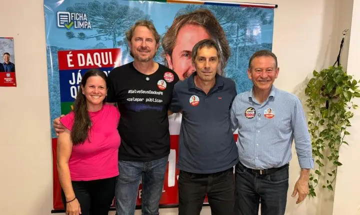 DEPUTADOS ZECA DIRCEU E PROFESSOR LEMOS SE REÚNEM COM APOIADORES EM ITAIPULÂNDIA  