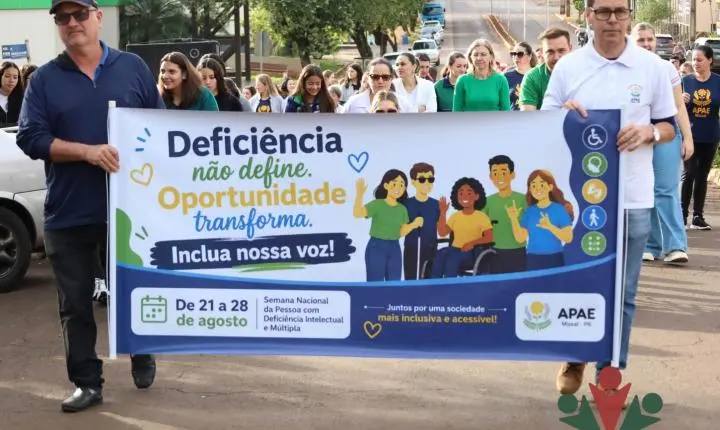DESAFIO DA EMPATIA REÚNE UM GRANDE PÚBLICO NA 1ª CAMINHADA PELA INCLUSÃO EM MISSAL