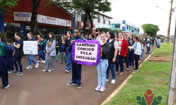 DESAFIO DA EMPATIA REÚNE UM GRANDE PÚBLICO NA 1ª CAMINHADA PELA INCLUSÃO EM MISSAL