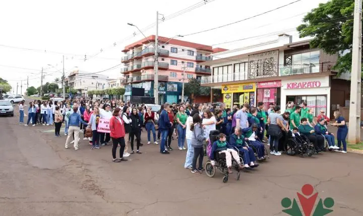 DESAFIO DA EMPATIA REÚNE UM GRANDE PÚBLICO NA 1ª CAMINHADA PELA INCLUSÃO EM MISSAL