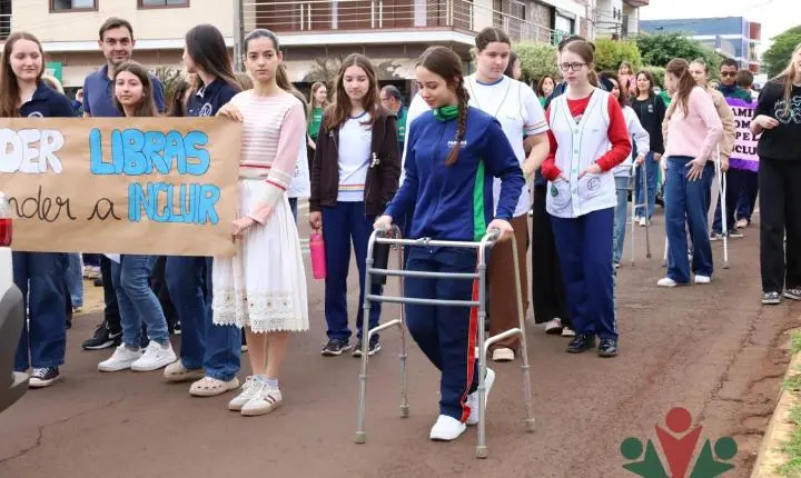 DESAFIO DA EMPATIA REÚNE UM GRANDE PÚBLICO NA 1ª CAMINHADA PELA INCLUSÃO EM MISSAL