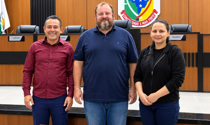 DOIS NOVOS SERVIDORES TOMAM POSSE NA CÂMARA DE ITAIPULÂNDIA