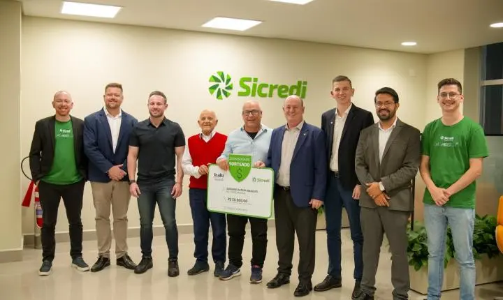 EMPRESÁRIO DE MEDIANEIRA É CONTEMPLADO EM SORTEIO DO SEGURO DE VIDA SICREDI-ICATU 
