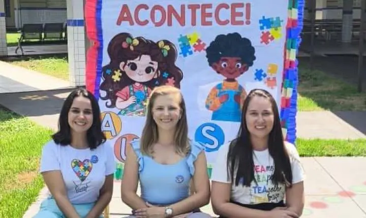 ESCOLA DE MEDIANEIRA PROMOVE AÇÃO DE CONSCIENTIZAÇÃO SOBRE O AUTISMO