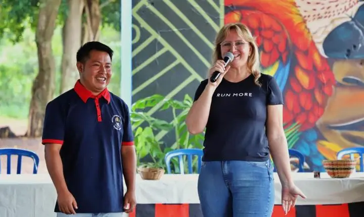 ESCOLA ESTADUAL ARANDU RENDA REALIZA ABERTURA DA 8ª SEMANA CULTURAL INDÍGENA EM ITAIPULÂNDIA