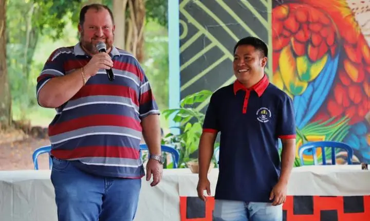 ESCOLA ESTADUAL ARANDU RENDA REALIZA ABERTURA DA 8ª SEMANA CULTURAL INDÍGENA EM ITAIPULÂNDIA