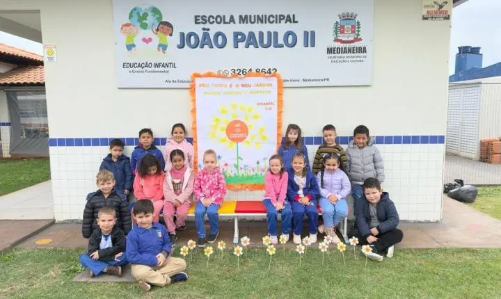 ESCOLA JOÃO PAULO II DESENVOLVE ATIVIDADES DA CAMPANHA “FAÇA BONITO” EM MEDIANEIRA