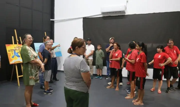 EXPOSIÇÃO DA ARTISTA EDY BRAUM É DESTAQUE NO MUSEU HISTÓRICO DE SÃO MIGUEL DO IGUAÇU