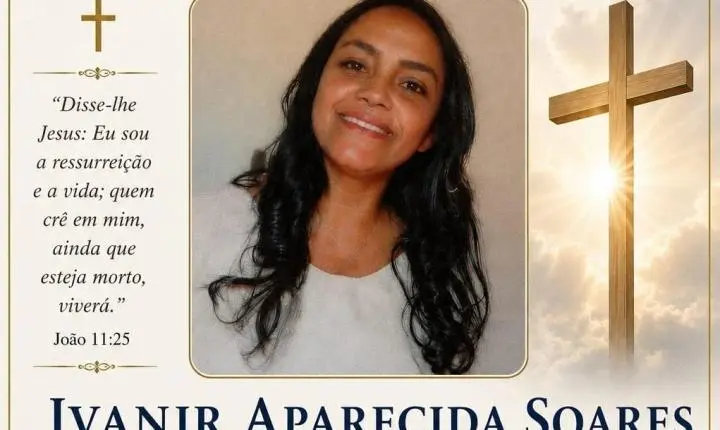 FALECE EM SÃO MIGUEL  AOS 49 ANOS IVANIR APARECIDA SOARES