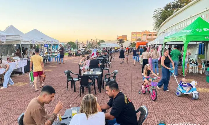 FEIRA MEI MOVIMENTA MEDIANEIRA E FORTALECE COMÉRCIO LOCAL EM SEGUNDA EDIÇÃO