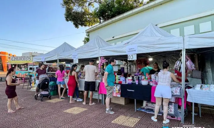 FEIRA MEI MOVIMENTA MEDIANEIRA E FORTALECE COMÉRCIO LOCAL EM SEGUNDA EDIÇÃO
