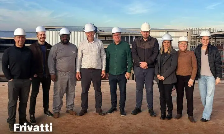 FRIVATTI EM SANTA HELENA ALCANÇA 65% DAS OBRAS CONCLUÍDAS