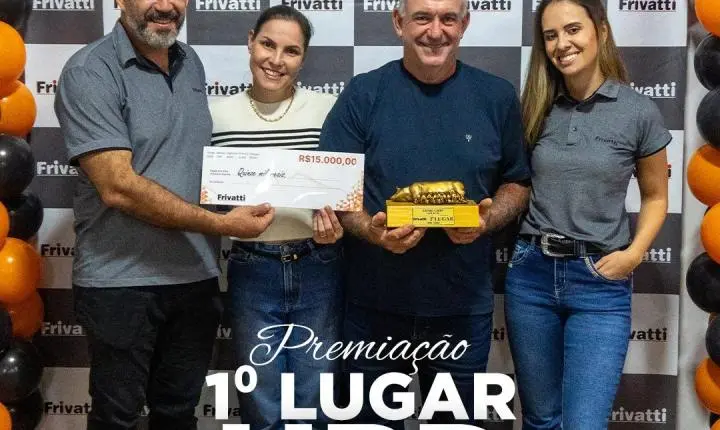 FRIVATTI REALIZA JANTAR DE CONFRATERNIZAÇÃO E PREMIA PRODUTORES DE UPDs EM MARECHAL CÂNDIDO RONDON
