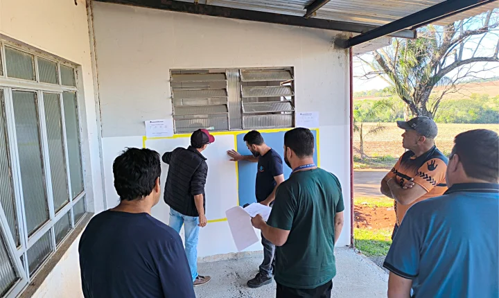 GOVERNO MUNICIPAL DE SÃO MIGUEL REALIZA, PELA PRIMEIRA VEZ, TESTE DE QUALIDADE EM TINTAS UTILIZADAS NAS OBRAS PÚBLICAS
