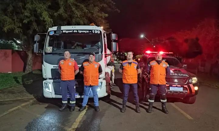 GOVERNO MUNICIPAL DE SMI REFORÇA APOIO AO MUNICÍPIO DE RIO BONITO DO IGUAÇU APÓS DEVASTAÇÃO CAUSADA POR TORNADO