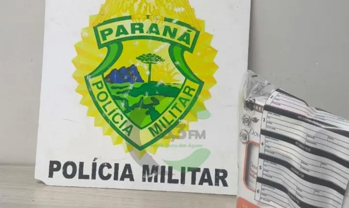 HOMEM É PRESO APÓS FURTAR PRODUTOS DE FARMÁCIA NO CENTRO DE SANTA HELENA